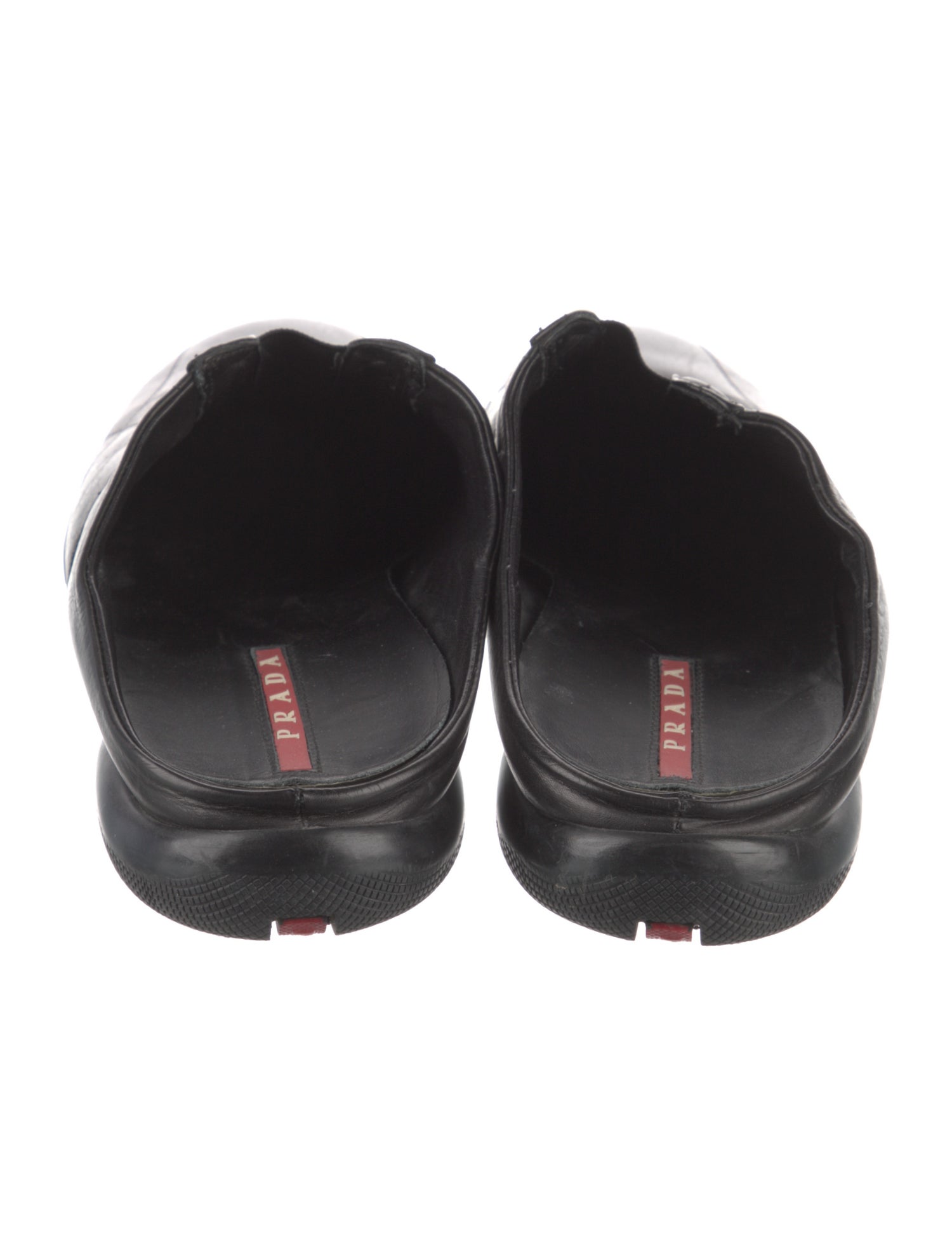 Prada Sport Leather Mules